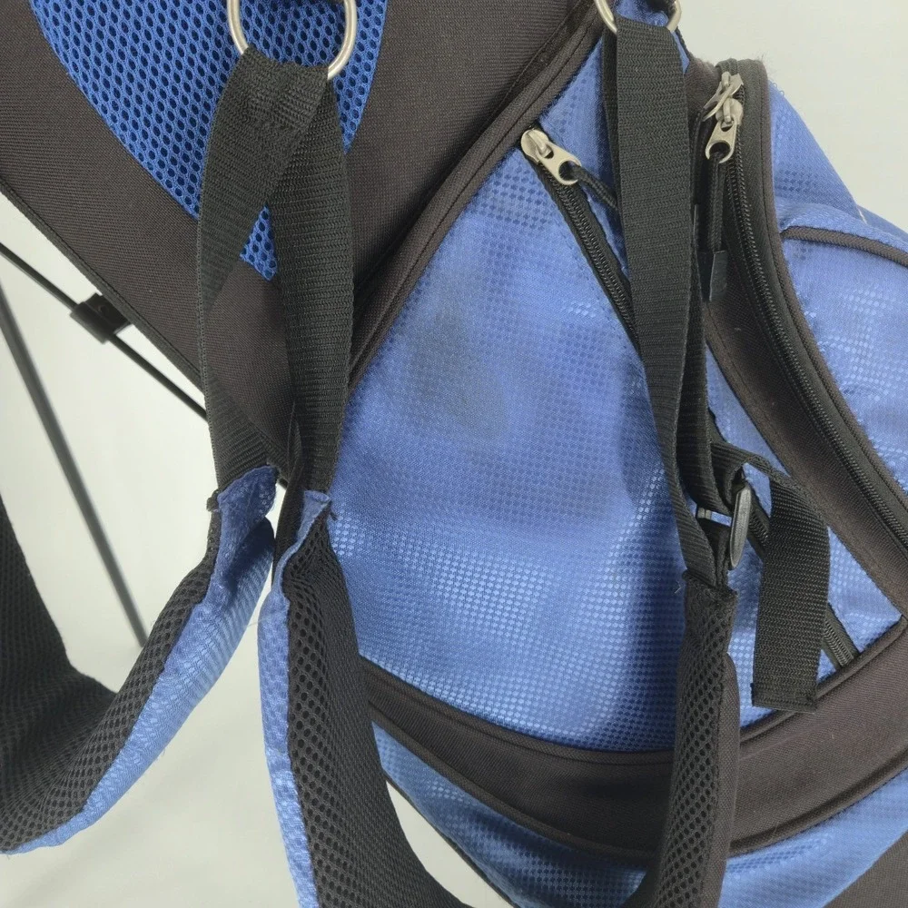 Pepsi Golf Stand Bag Blue Black Carry Bag Soda Logo Promo 34